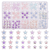 CHGCRAFT 105Pcs 15 Styles Transparent Acrylic Beads TACR-CA0001-25-1