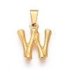 304 Stainless Steel Pendants X-STAS-F235-01G-W-1