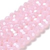 Electroplate Glass Beads Strands LS-EGLA-A035-J10mm-A02-1