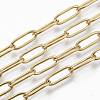 PVD Vacuum Plating 304 Stainless Steel Paperclip Chains X-CHS-S006-JN957-2-01-4