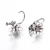 Tarnish Resistant 304 Stainless Steel Leverback Earring Findings X-STAS-P223-24P-2