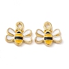 Alloy Enamel Charms ENAM-Q507-10G-1