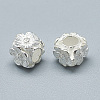 925 Sterling Silver European Beads STER-T002-43S-2