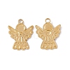Ion Plating(IP) 304 Stainless Steel Pendants STAS-K242-09G-1