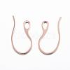 Ion Plating(IP) 304 Stainless Steel Earring Hooks STAS-H383-28RG-2