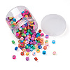 300Pcs Handmade Polymer Clay Colours Beads CLAY-CW0001-02B-4