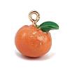 Fruit Alloy Enamel Charms ENAM-P264-02A-G-2