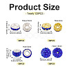 120Pcs 4Style Pave Disco Ball Beads RB-TA0001-18-4