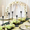 3Pcs 3 Styles Metal Candle Holder Sets DIY-WA0001-37G-5