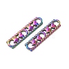 Ion Plating(IP) 304 Stainless Steel Connector Charms STAS-L268-036MC-2