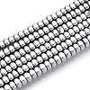 Electroplated Synthetic Non-magnetic Hematite Beads Strands G-T139-61A-1
