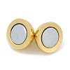 Rack Plating Brass Magnetic Clasps KK-Z070-20G-03-4