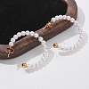 304 Stainless Steel C-Shaped Stud Earrings EJEW-L287-062G-02-2