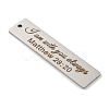 Non-Tarnish 201 Stainless Steel Big Pendants STAS-L079-027P-P-2