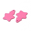 Spray Painted 201 Stainless Steel Pendants STAS-G304-02C-2