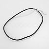 Cowhide Leather Cord Necklace Making X-NJEW-JN01256-02-2