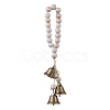 Brass Bell Key Pendant Decorations HJEW-JM04230-02-2