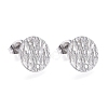 Non-Tarnish 304 Stainless Steel Stud Earring Findings STAS-M228-U01-01P-1