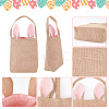 Easter Theme Jute & Cloth Rabbit Ear Gift Bags ABAG-WH0025-07A-4