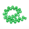 Natural White Jade Pendant Beads Strands X-G-T005-11-2