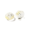 Baking Paint Transparent Glass Beads DGLA-S116-01E-2