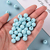 Opaque Acrylic Beads MACR-S370-C10mm-A07-5