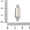304 Stainless Steel Magnetic Clasps STAS-B104-01C-P-3