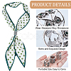 3Pcs 3 Styles Alloy Scarf Clips AJEW-CY0002-62-6