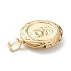 Brass Locket Pendants LS-KK-P199-07G-4