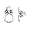 Ring Tibetan Style Alloy Toggle Clasps LS-A1011Y-3