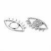 Tibetan Style Alloy Tray Settings TIBEP-N010-006AS-RS-2