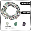 3 Strands Natural Fluorite Beads Strands G-PA0001-37-2