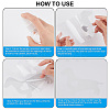 8 Sheets 4 Style Infinity Love & Bird Laser Style Plastic Adhesive Car Stickers STIC-GF0001-04C-3