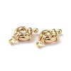 Eco-friendly Brass Spring Ring Clasps KK-D082-02G-A-3