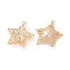 Brass Peg Bails Pendants KK-F808-14G-2
