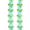 Transparent Glass Beads Strands GLAA-B021-04B-1