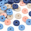 4 Colors Handmade Polymer Clay Beads CLAY-N011-032-30-1