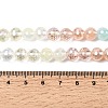 Electroplate Glass Beads Strands EGLA-D300-06-8mm-20-5
