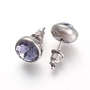 304 Stainless Steel Stud Earrings EJEW-F182-A-3