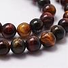 Natural Tiger Eye Bead Strands G-D840-86-8mm-3