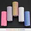 10 Yards Rainbow Color Polyester Tulle Fabric Rolls OCOR-WH0082-136E-7