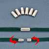 Brass Capsule Lace Lock Buckles KK-PH0001-29P-5
