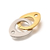 304 Stainless Steel Linking Rings STAS-D288-01C-GP-2