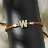 Adjustable Nylon Cord Bracelets BJEW-C096-01G-23-3