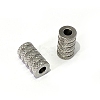 Tarnish Resistant 304 Stainless Steel Tube Beads STAS-G161-11P-2