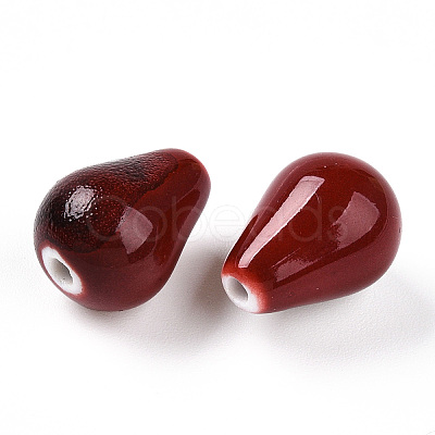 Handmade Porcelain Beads PORC-N008-05B-1