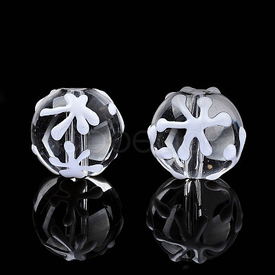 Transparent Glass Beads GLAA-TAC0010-05-1