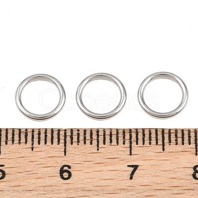 304 Stainless Steel Closed Jump Rings STAS-G393-06P-15-1