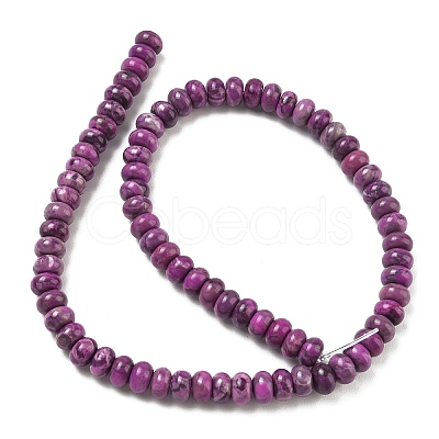 Natural Map Stone/Picasso Stone/Picasso Jasper Beads Strands G-A280-A12-02-1