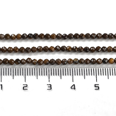 Natural Tiger Eye Beads Strands G-M399-03A-01-1